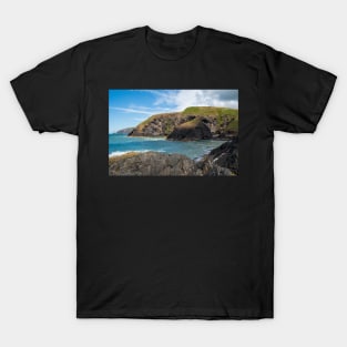 Ceibwr Bay Coastal Landscape Scenery - Near Newport, Pembrokeshire, Wales. T-Shirt